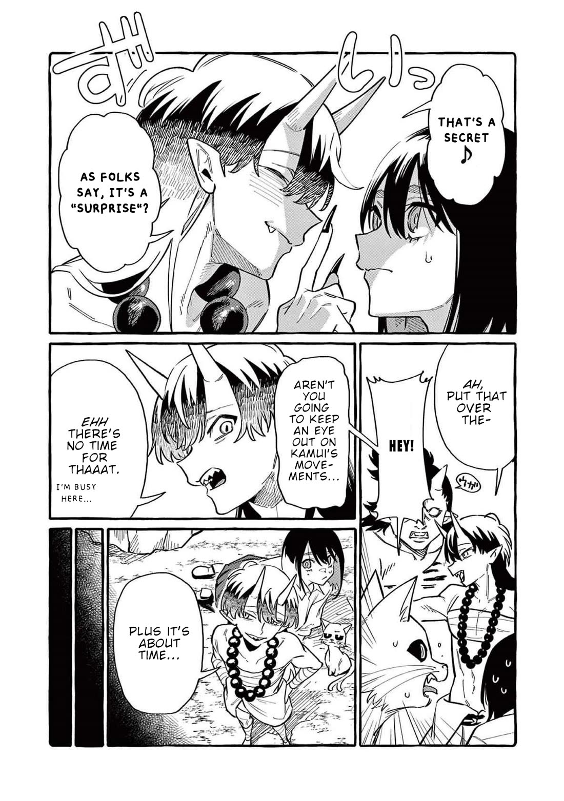 Ushiro no Shoumen Kamui-san chapter 68 page 3