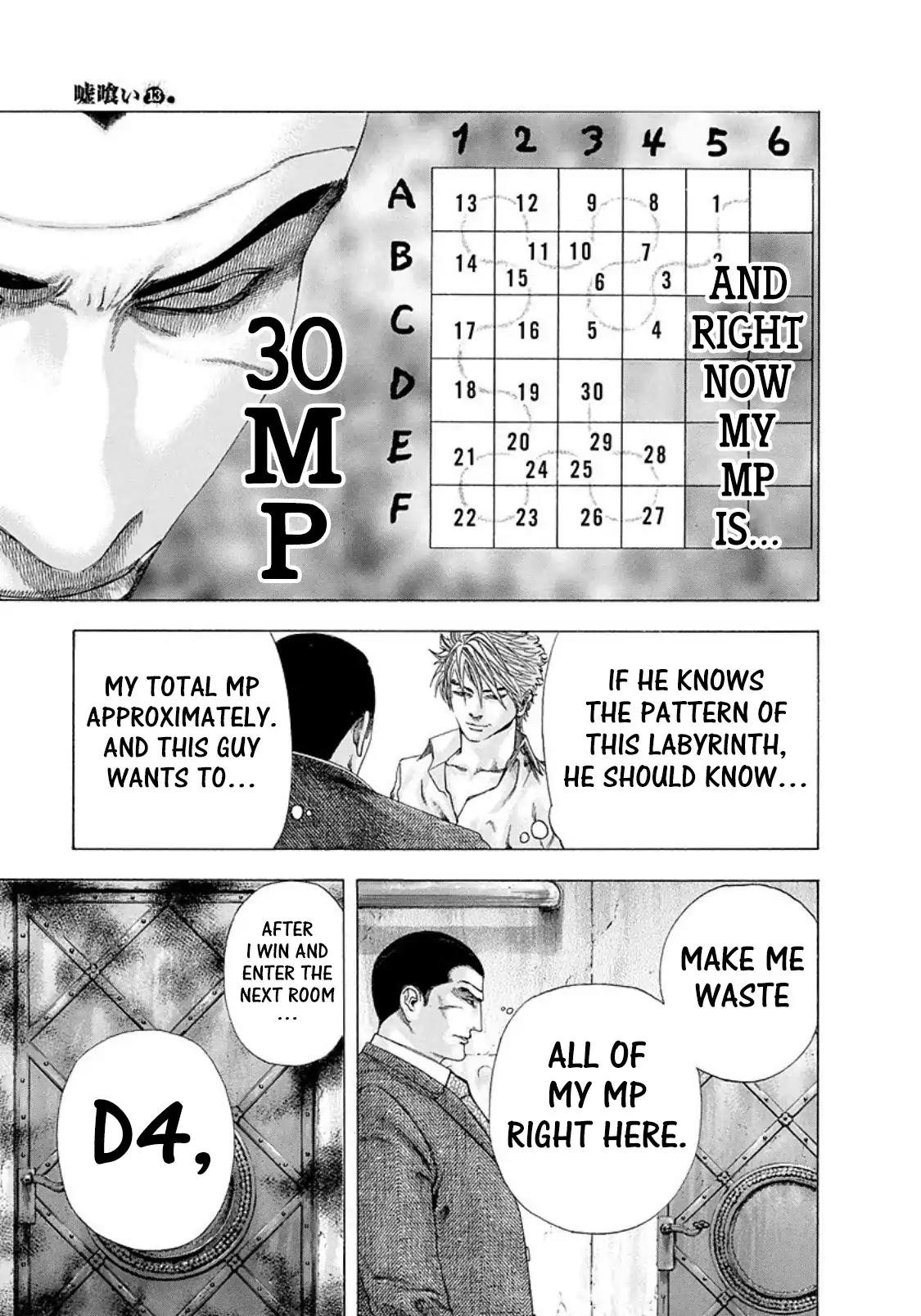 Usogui chapter 136 page 13