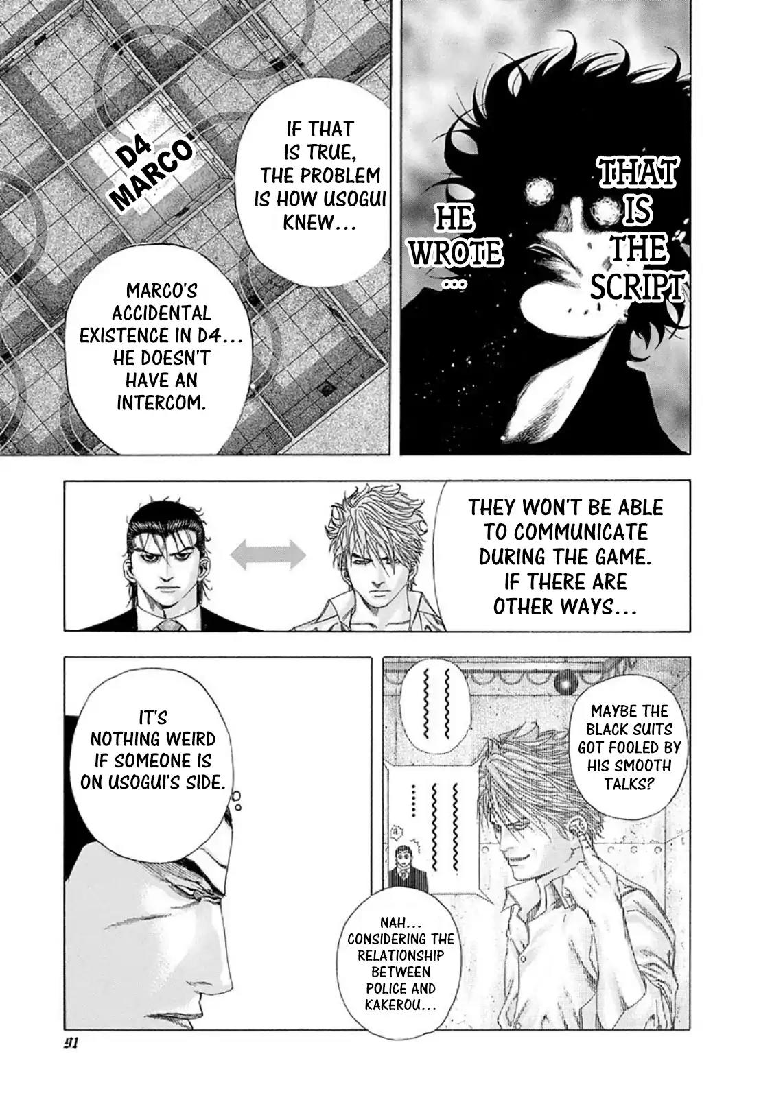 Usogui chapter 136 page 15