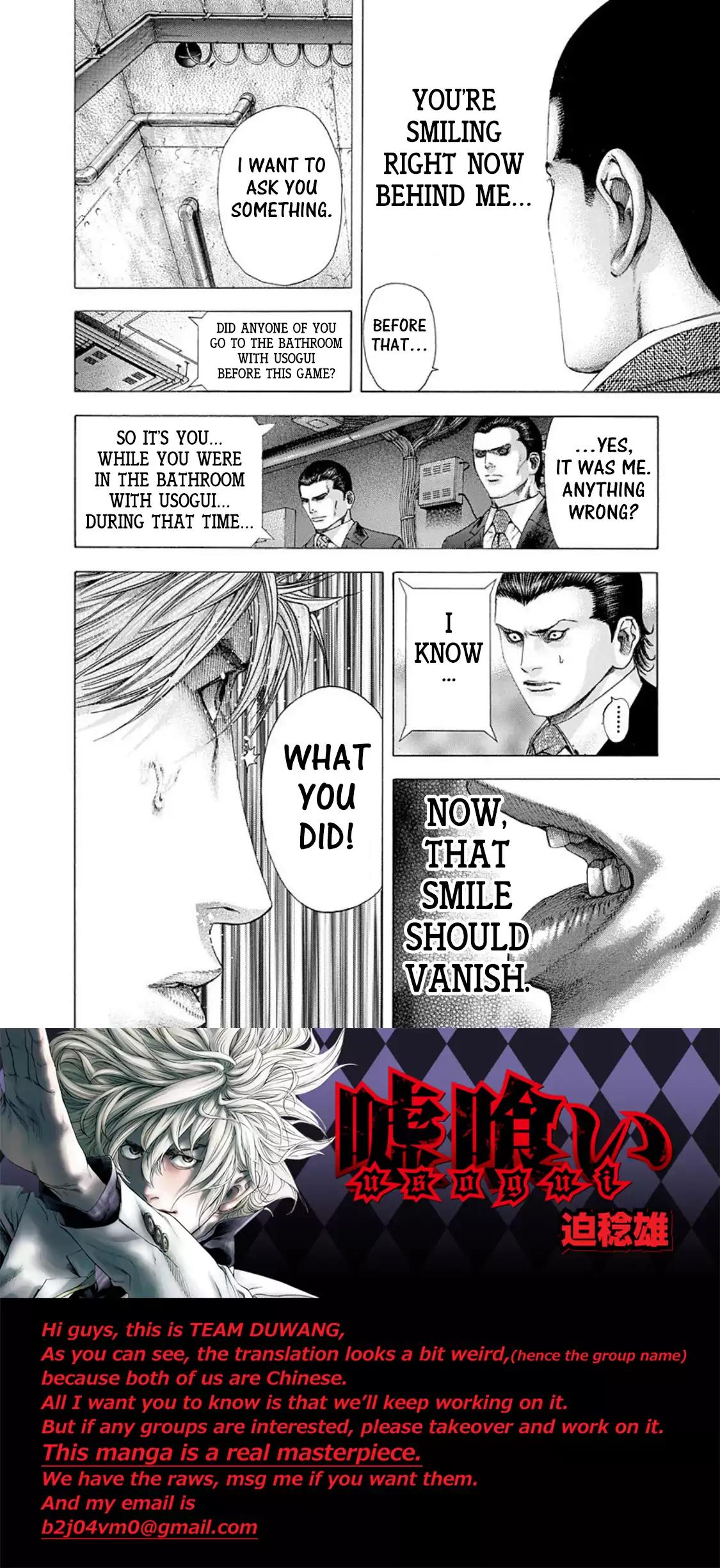 Usogui chapter 136 page 18