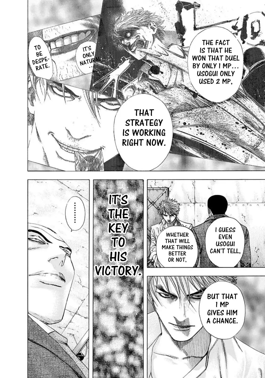 Usogui chapter 136 page 8