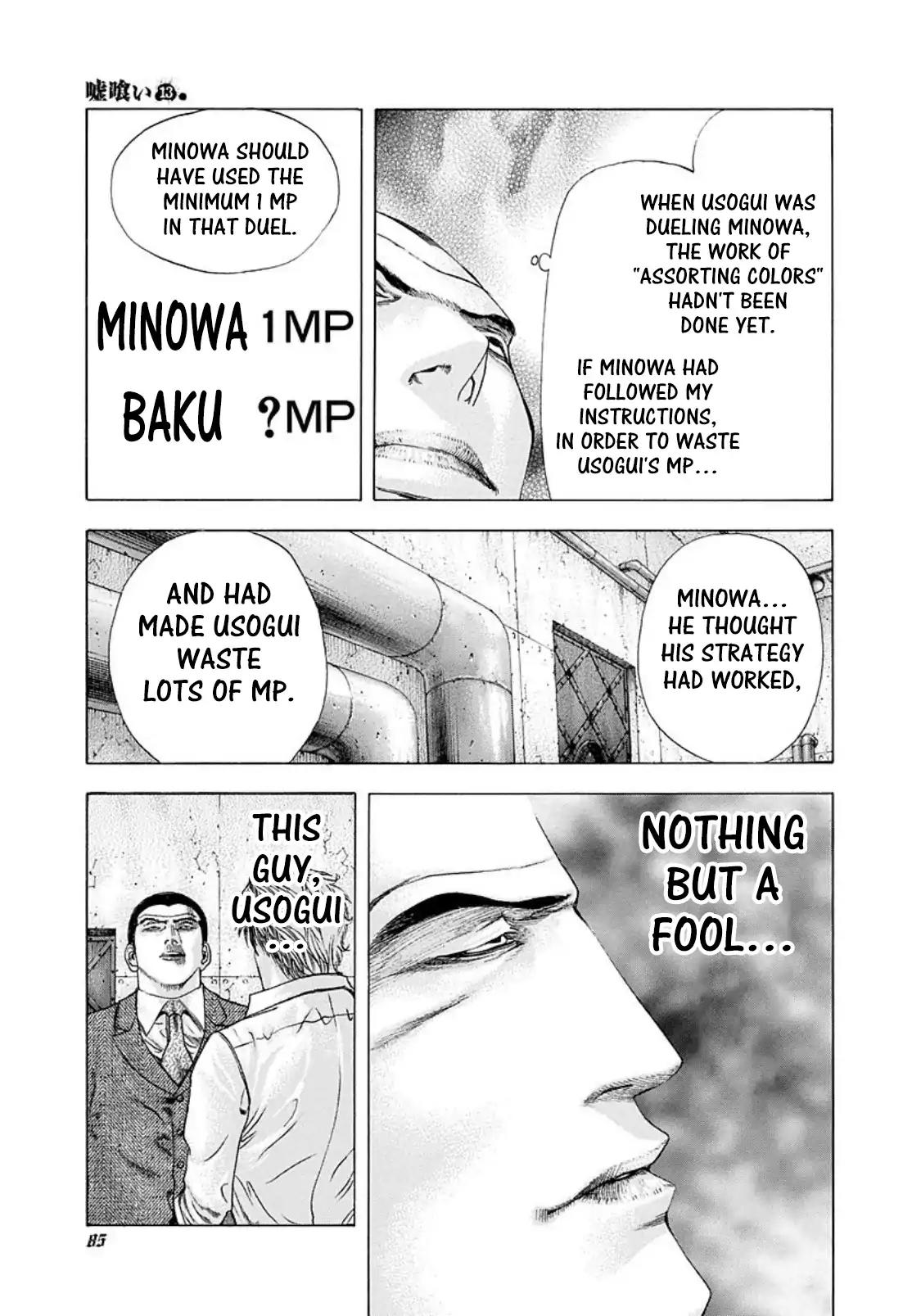 Usogui chapter 136 page 9