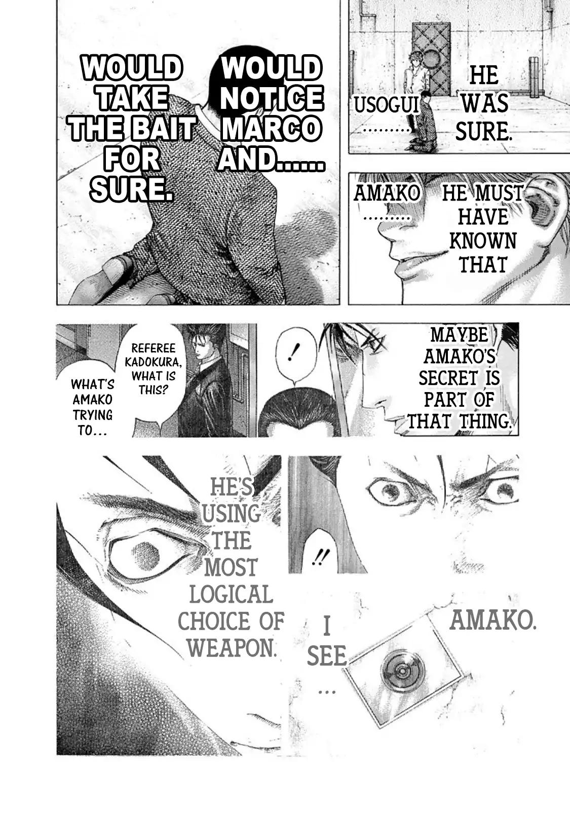 Usogui chapter 138 page 15