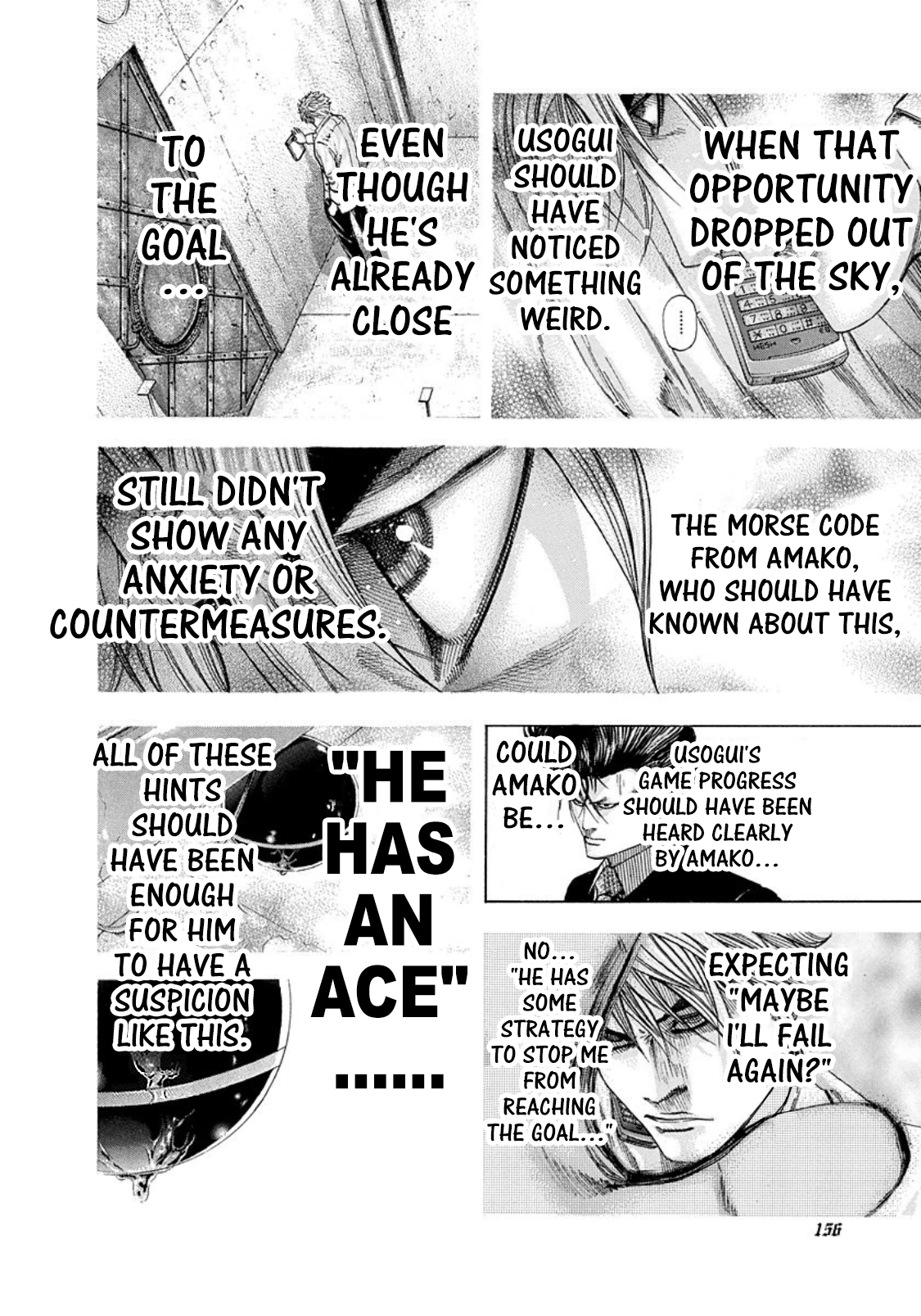 Usogui chapter 140 page 4