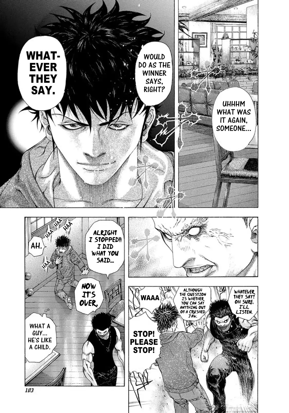 Usogui chapter 148 page 7