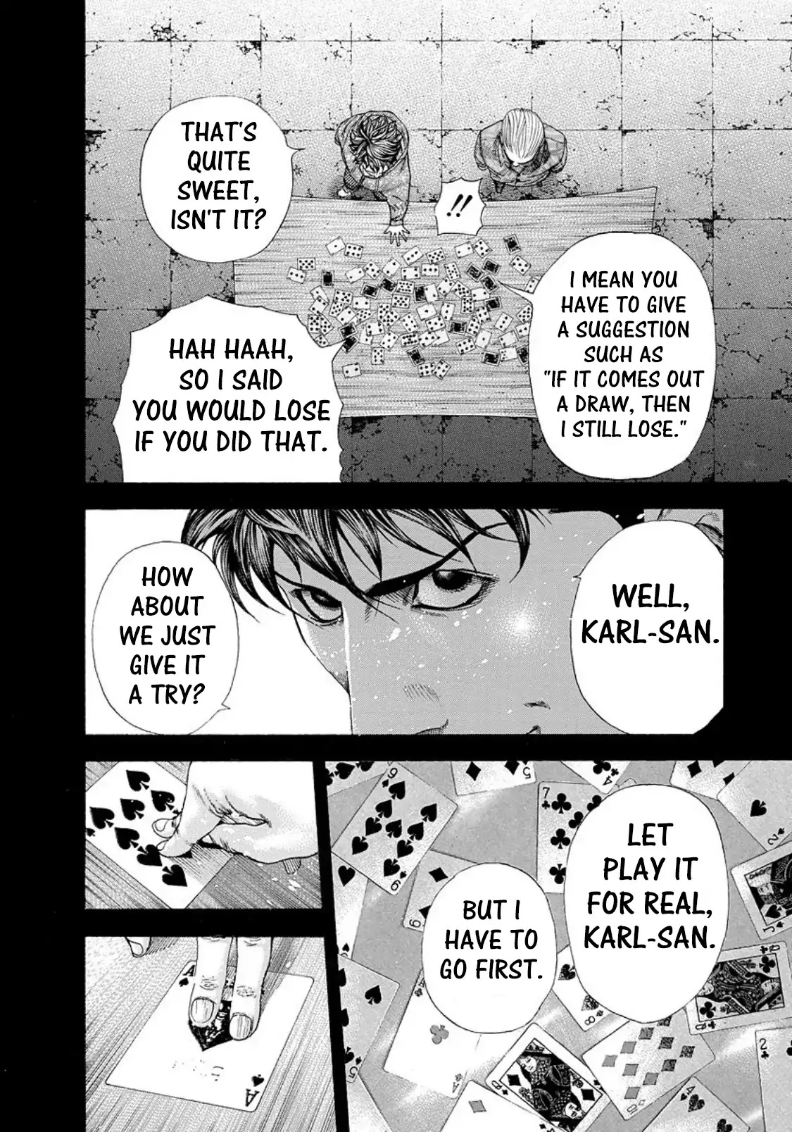 Usogui chapter 152 page 14