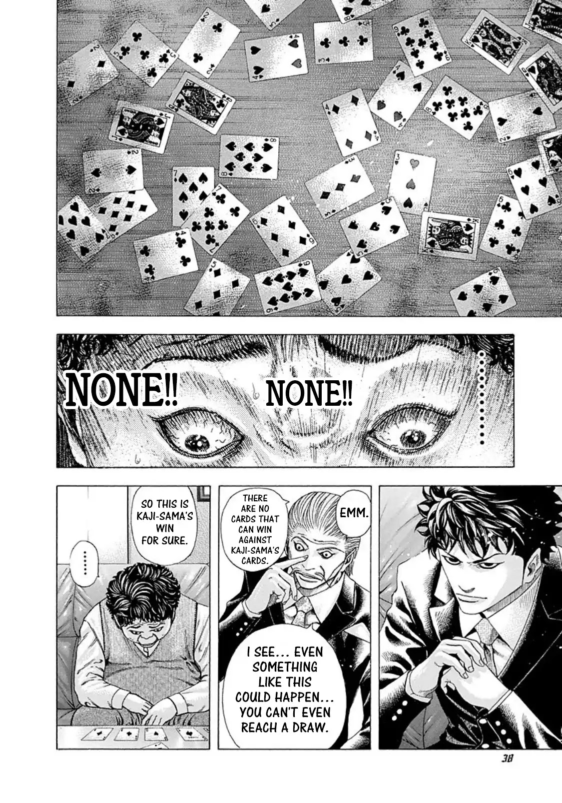 Usogui chapter 155 page 14