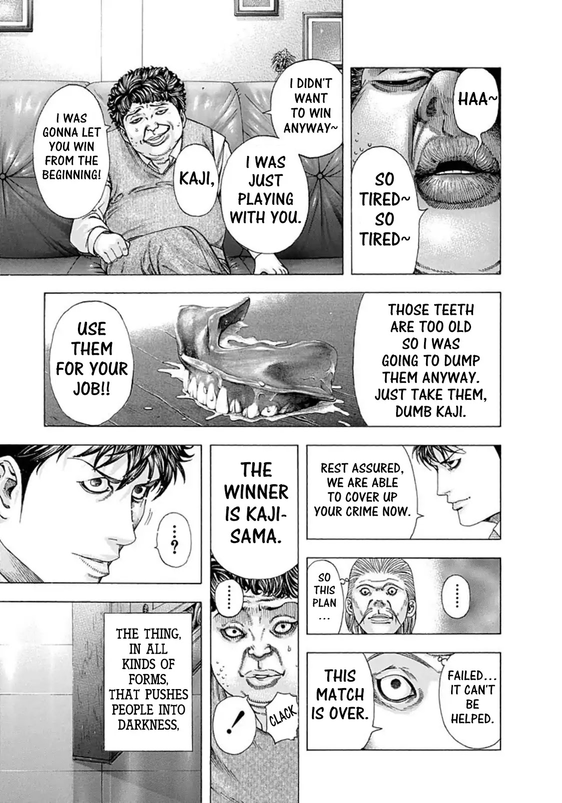 Usogui chapter 155 page 15