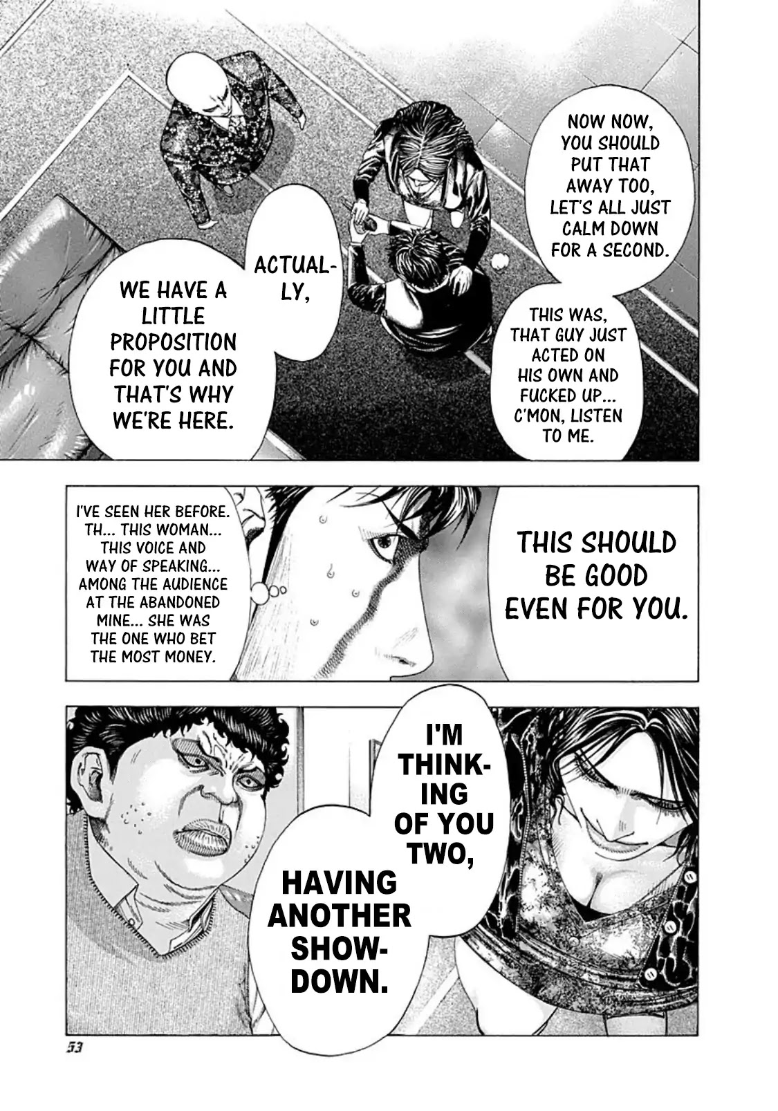 Usogui chapter 156 page 11