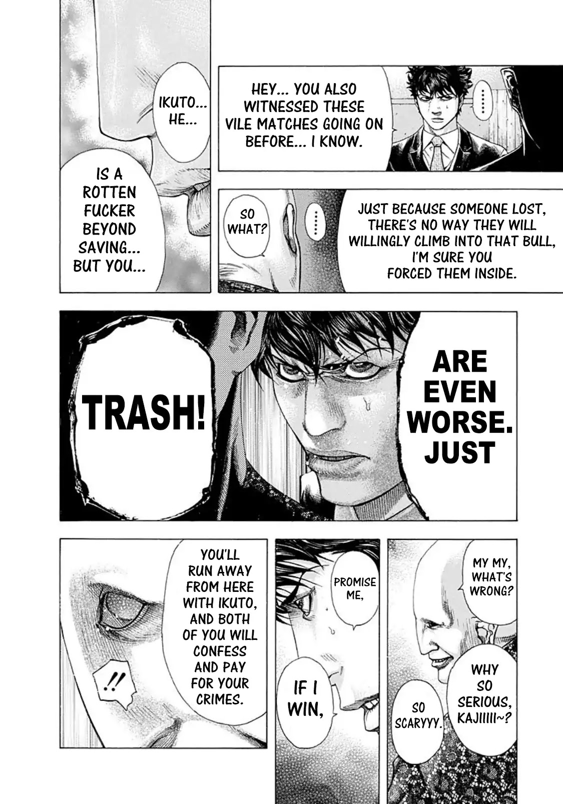 Usogui chapter 158 page 10