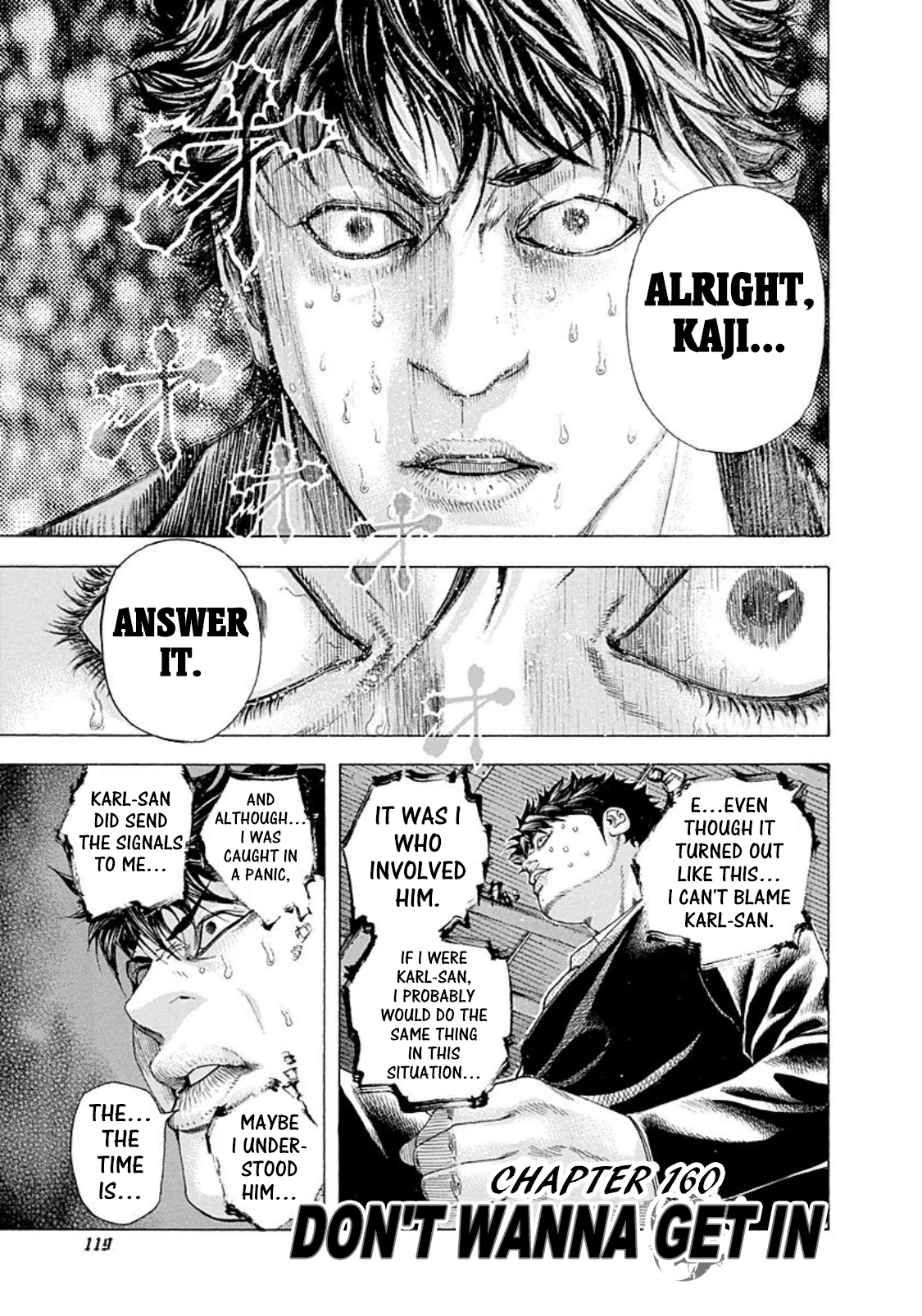 Usogui chapter 160 page 1