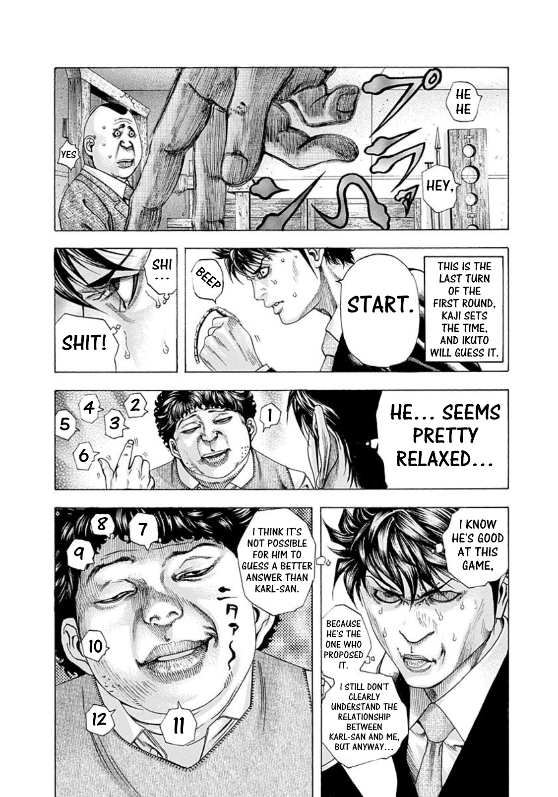 Usogui chapter 160 page 4