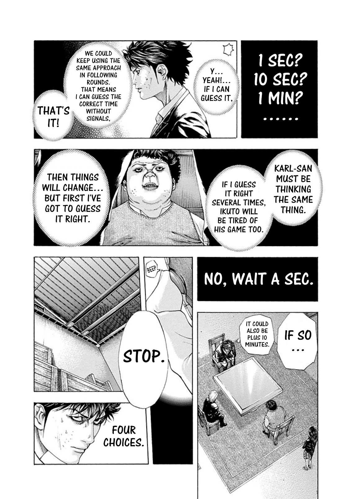 Usogui chapter 164 page 10