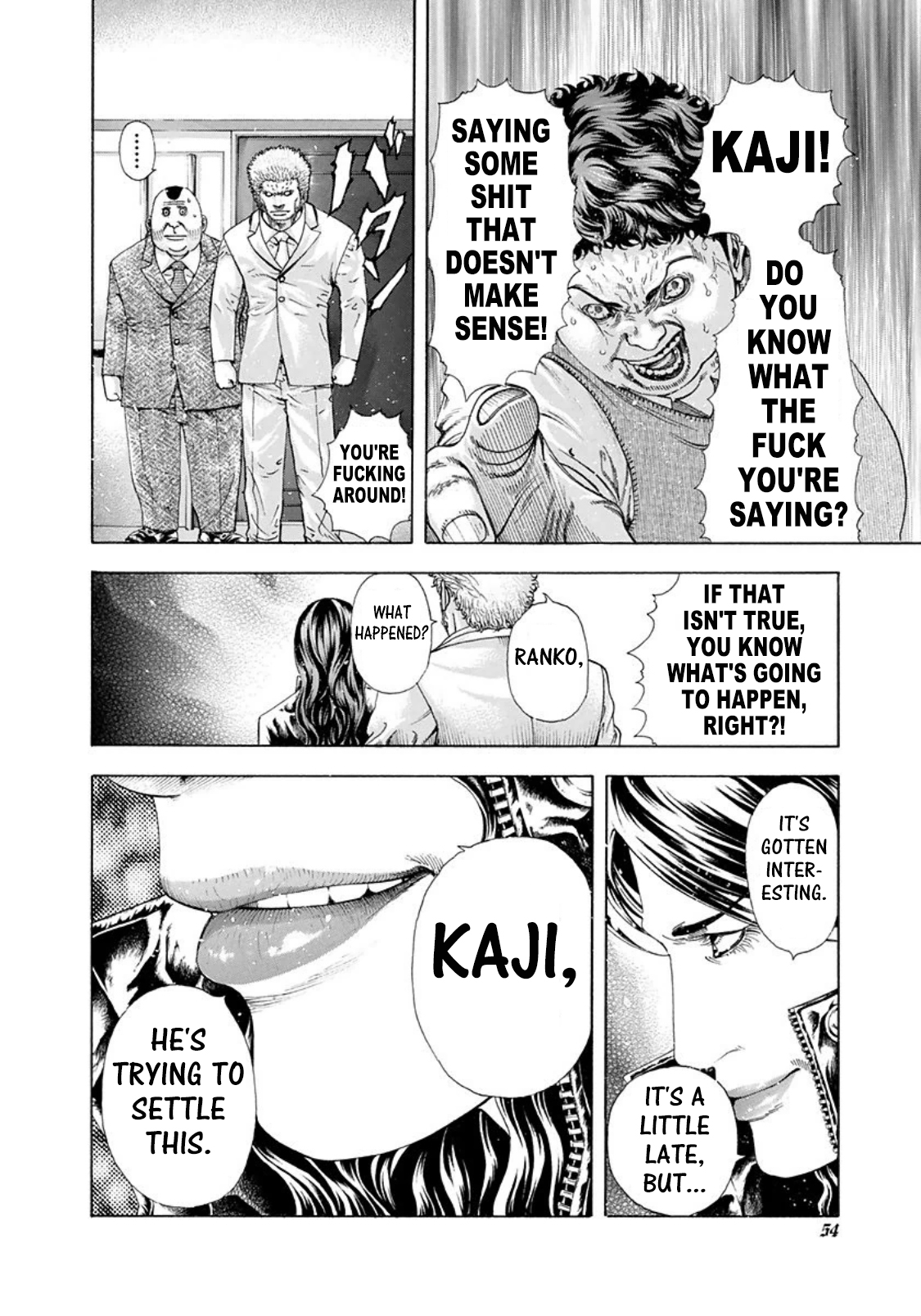 Usogui chapter 167 page 14