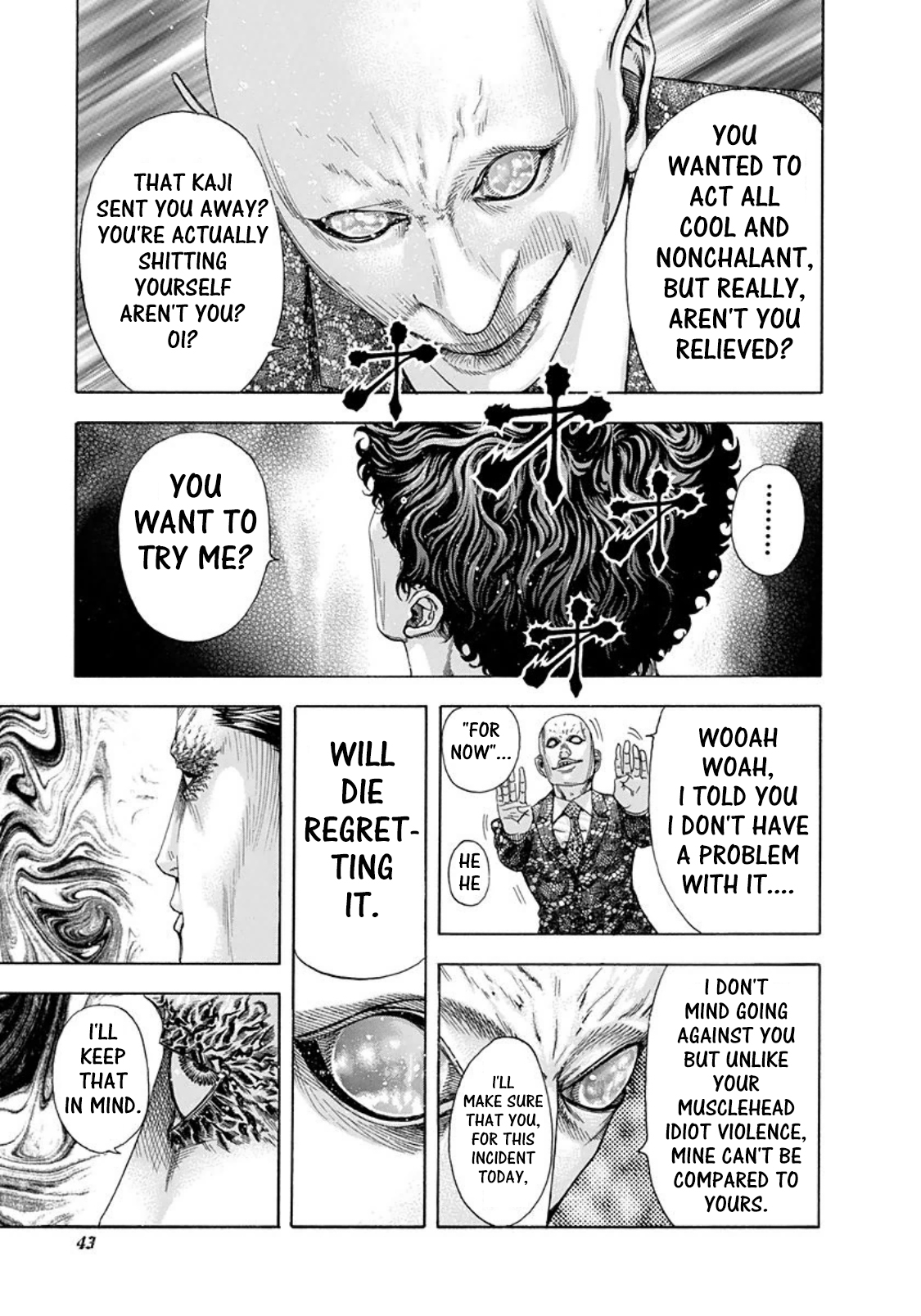 Usogui chapter 167 page 3