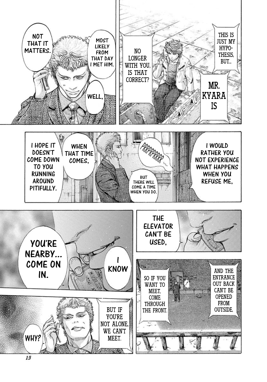 Usogui chapter 176 page 11