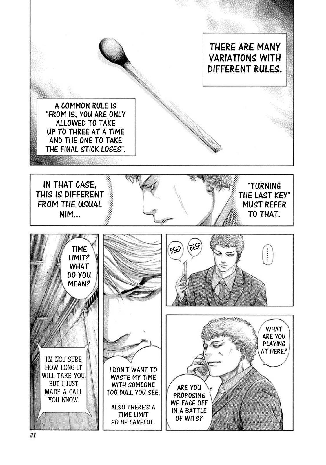 Usogui chapter 176 page 17