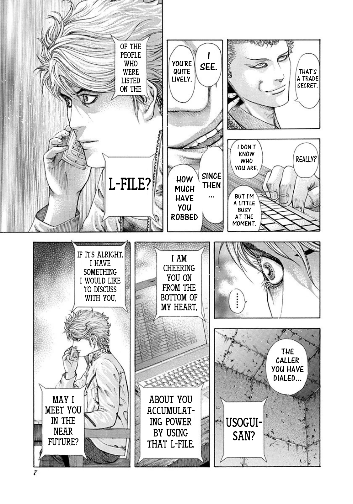 Usogui chapter 176 page 3