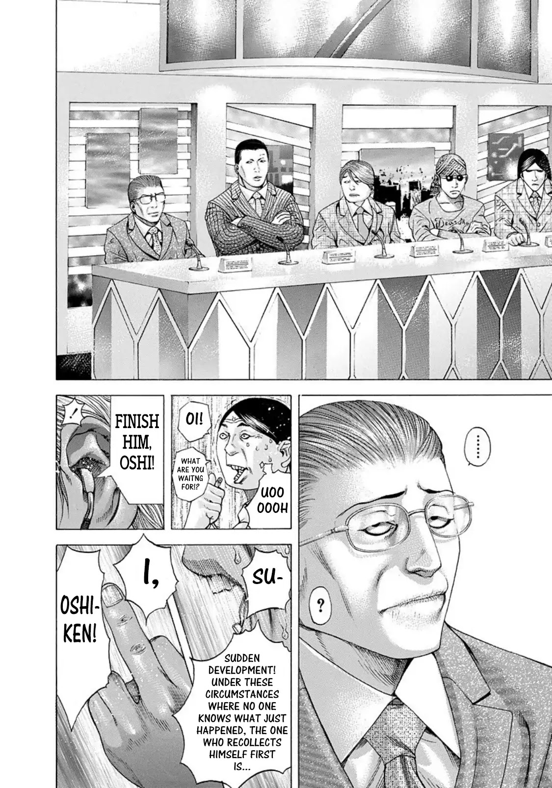 Usogui chapter 182 page 10