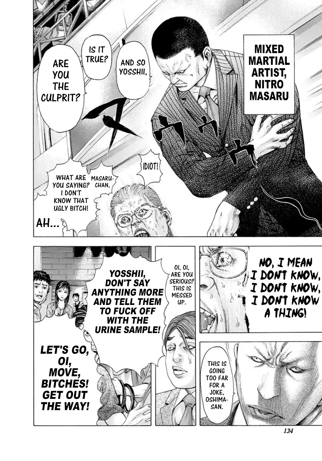 Usogui chapter 182 page 14