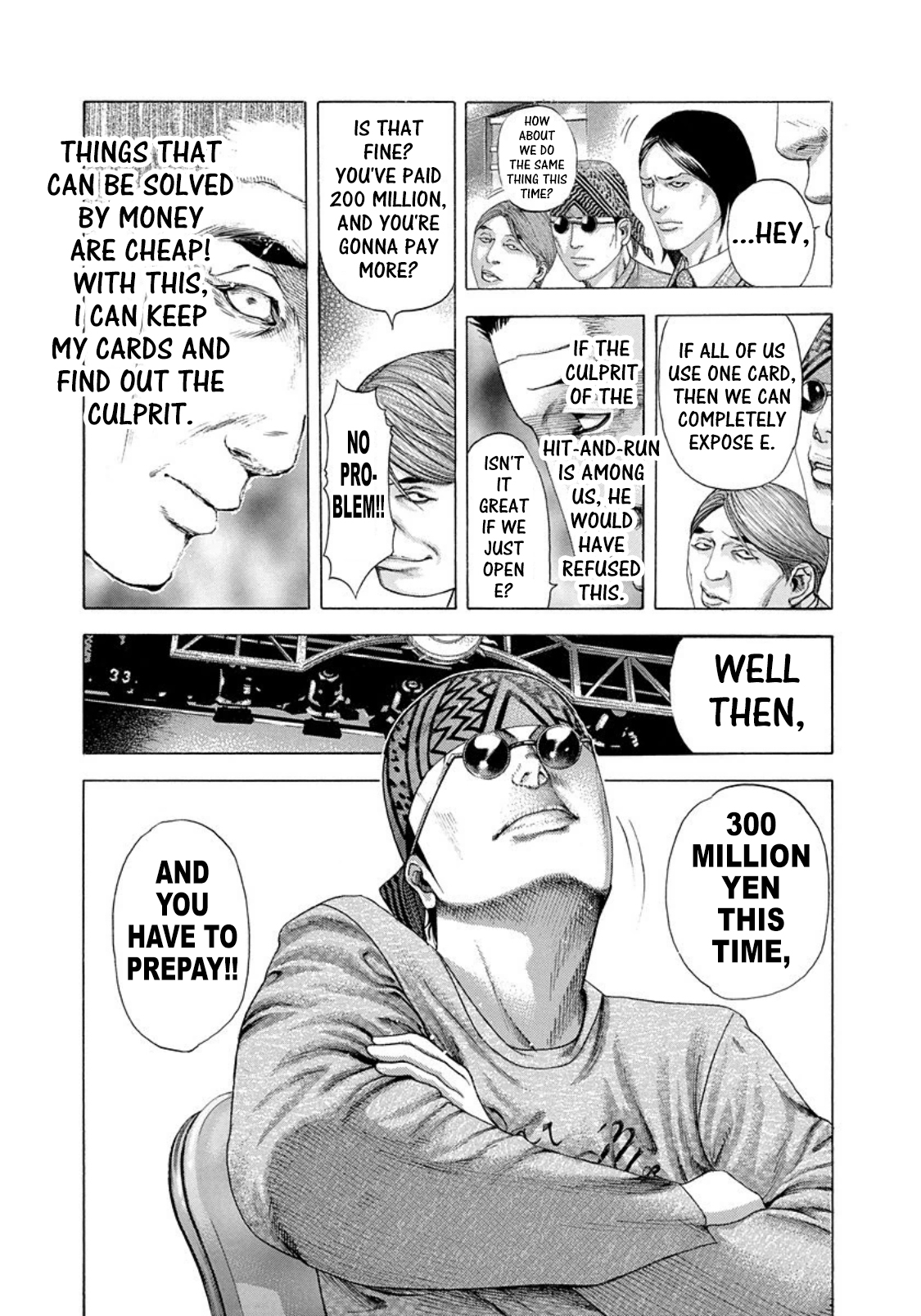 Usogui chapter 185 page 10