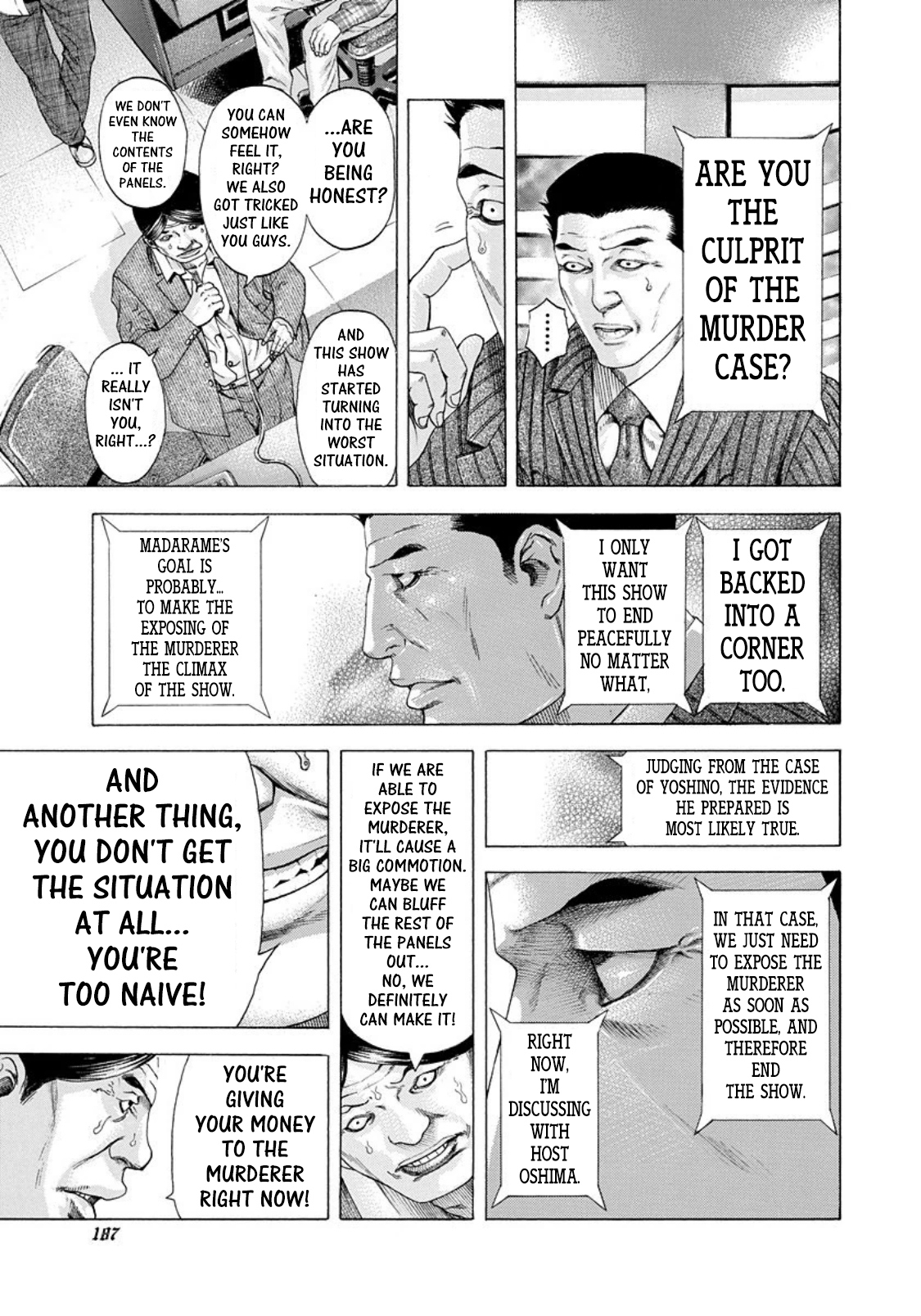 Usogui chapter 185 page 13