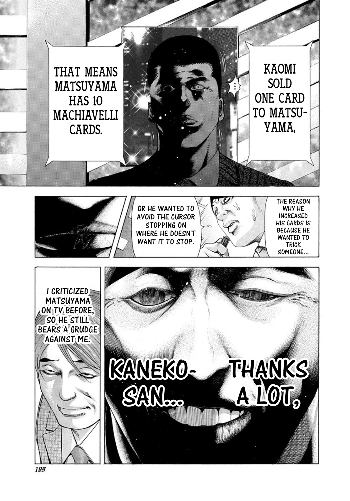 Usogui chapter 185 page 15