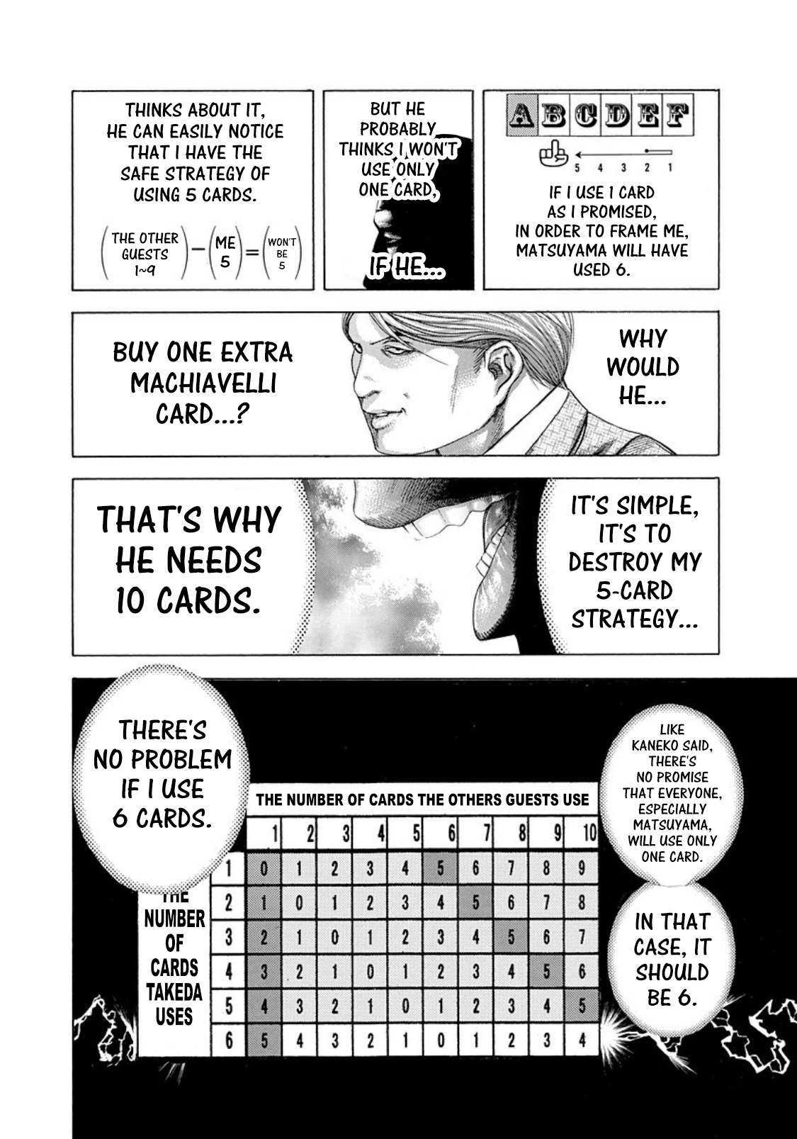 Usogui chapter 185 page 16