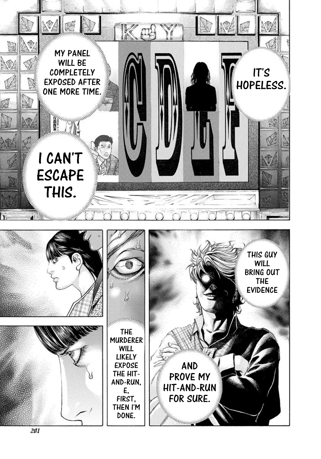 Usogui chapter 186 page 9