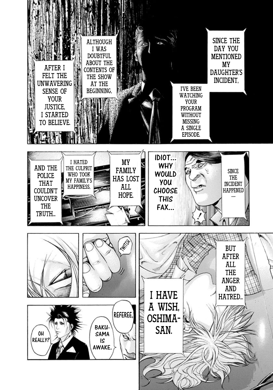 Usogui chapter 187 page 6