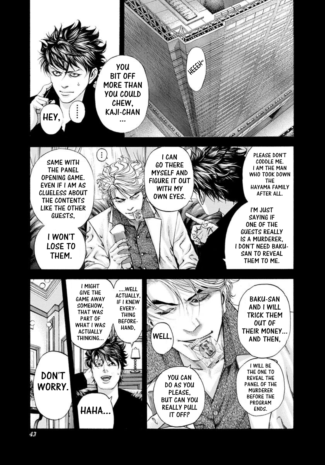 Usogui chapter 189 page 2