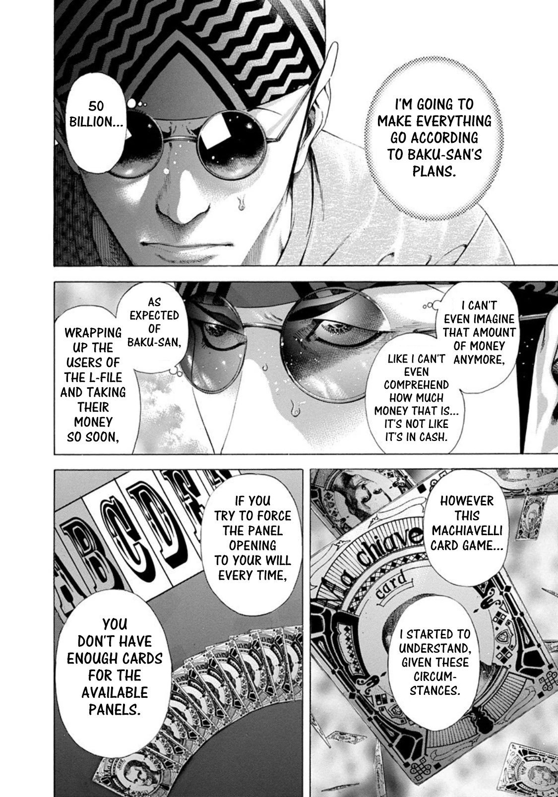 Usogui chapter 189 page 3