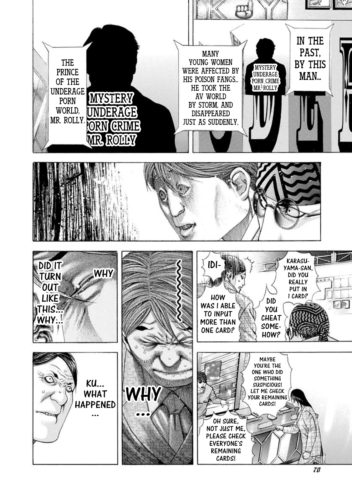 Usogui chapter 190 page 10