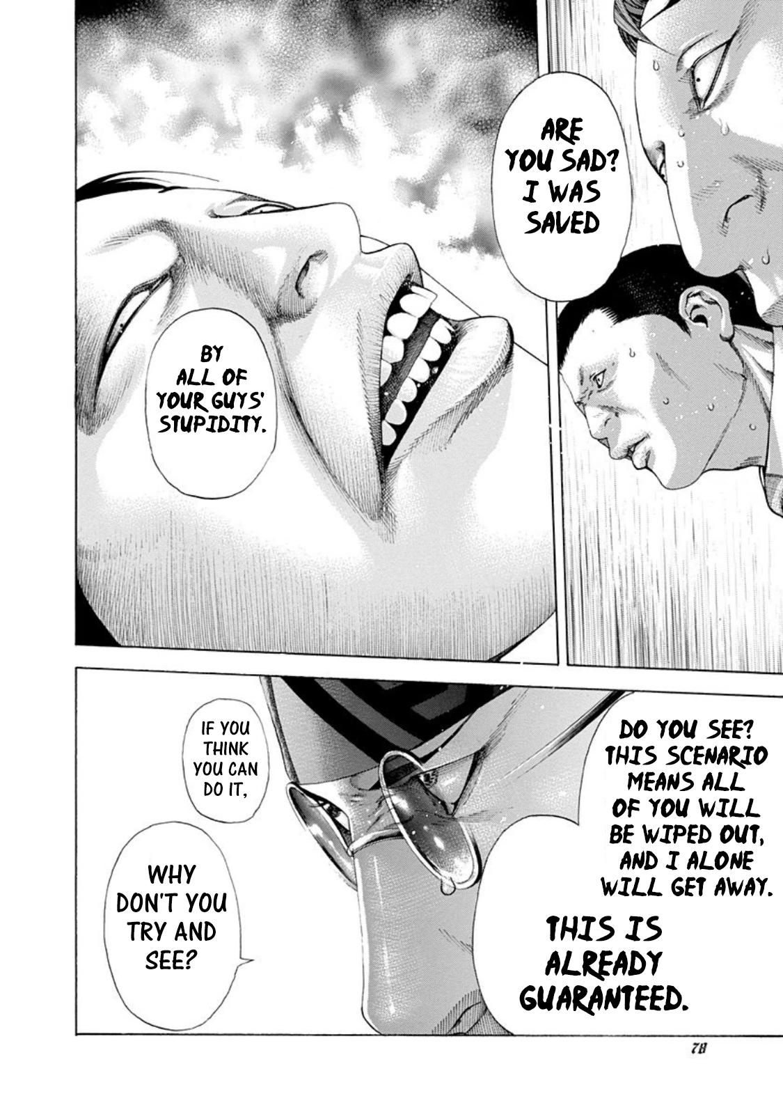 Usogui chapter 190 page 18