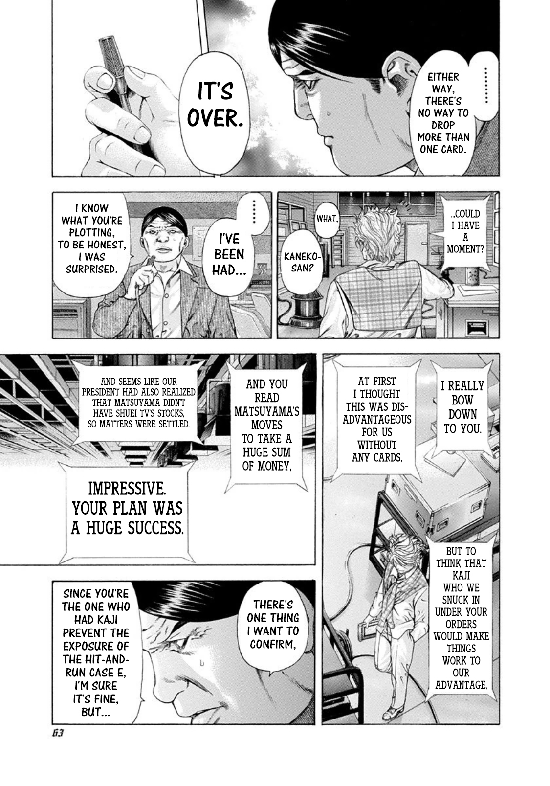 Usogui chapter 190 page 3