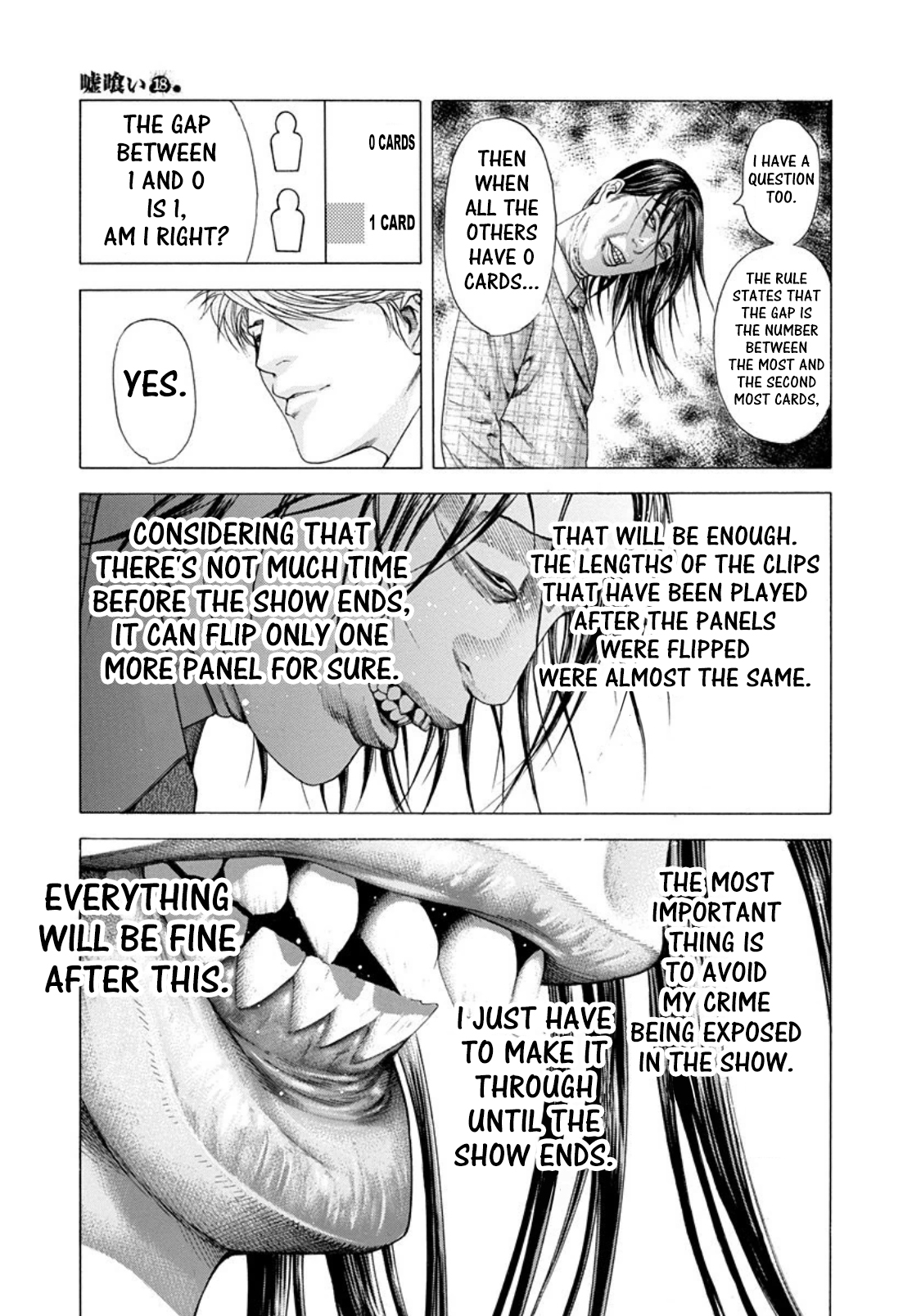 Usogui chapter 191 page 15