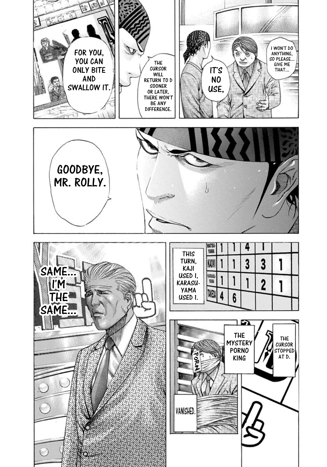 Usogui chapter 192 page 10