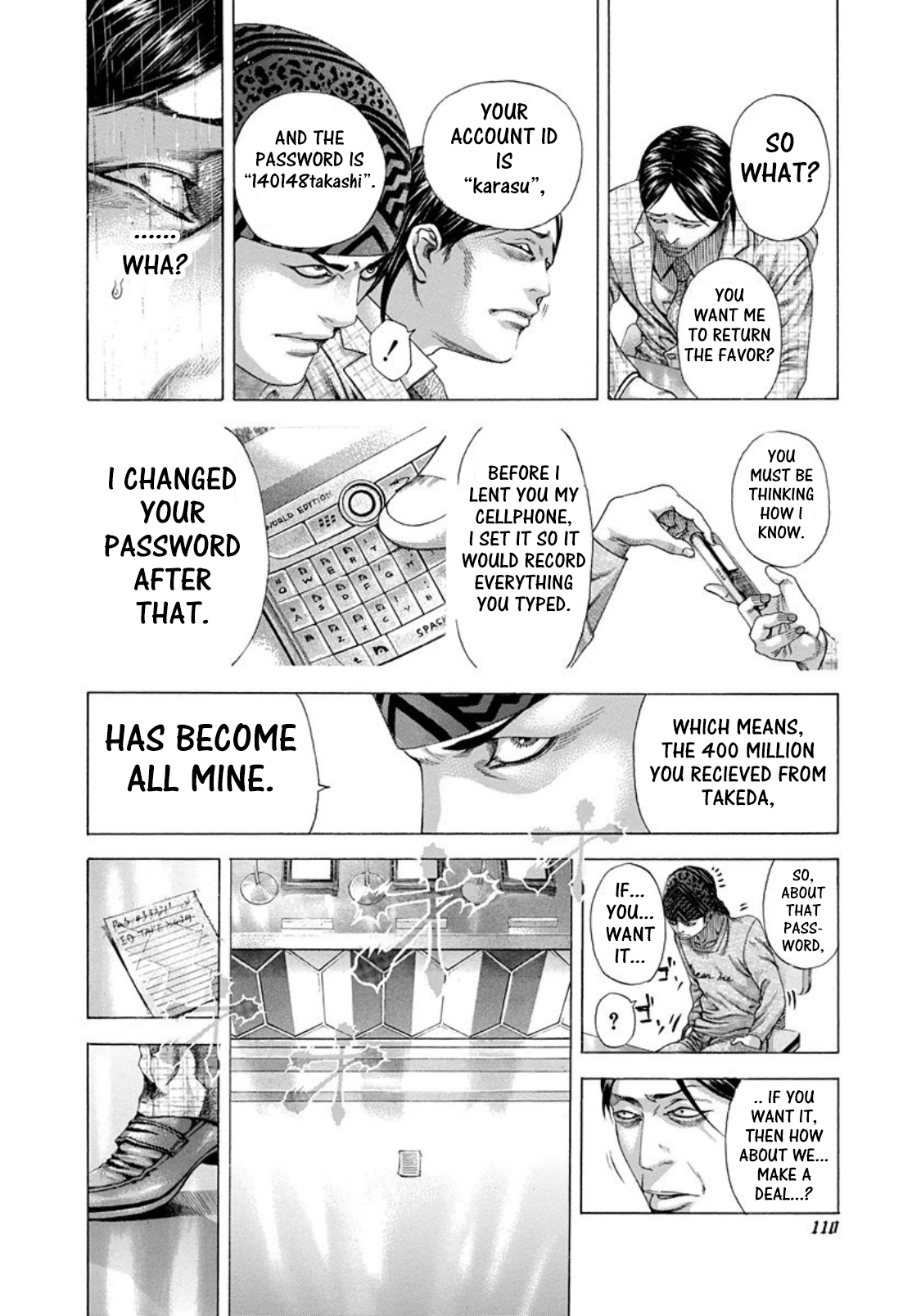 Usogui chapter 192 page 14