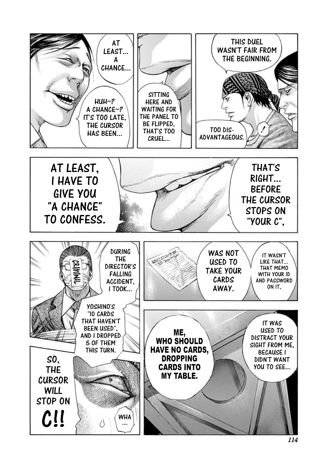 Usogui chapter 192 page 18