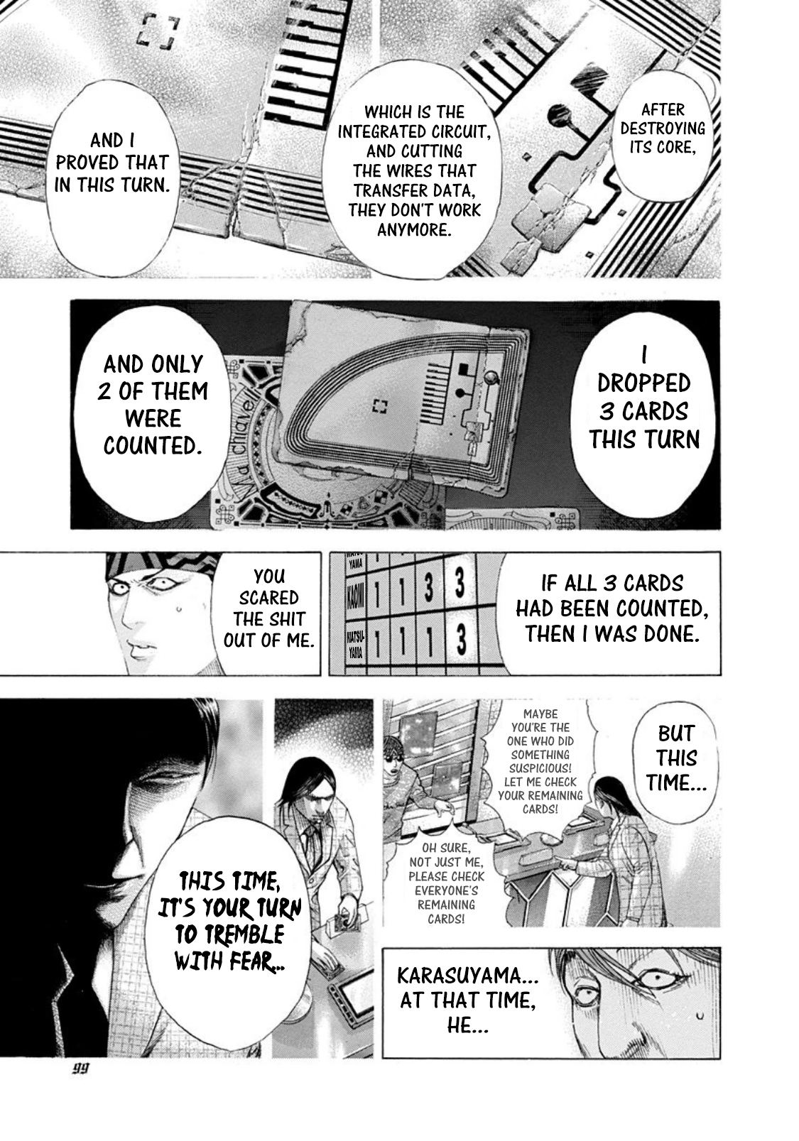 Usogui chapter 192 page 3