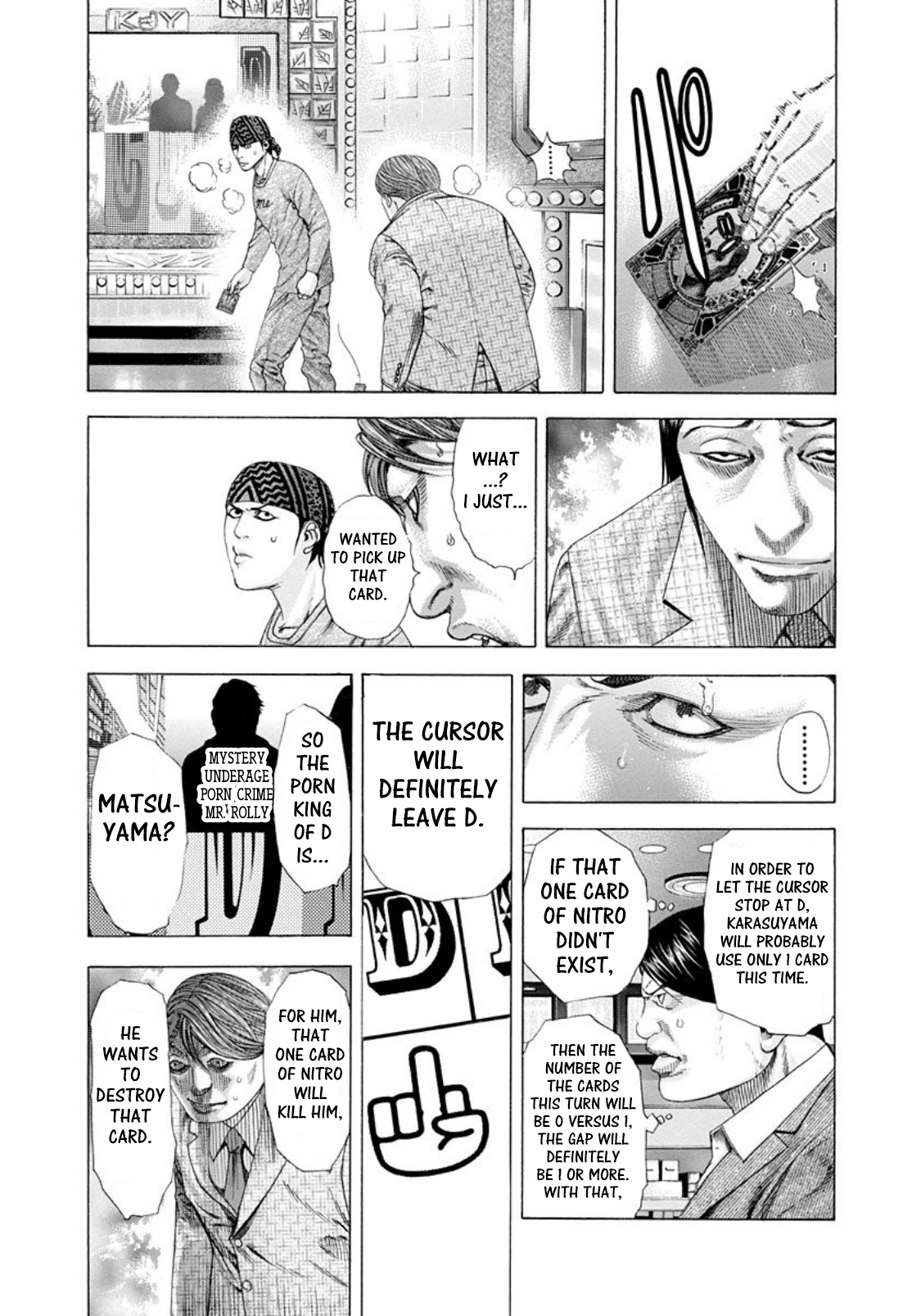 Usogui chapter 192 page 9