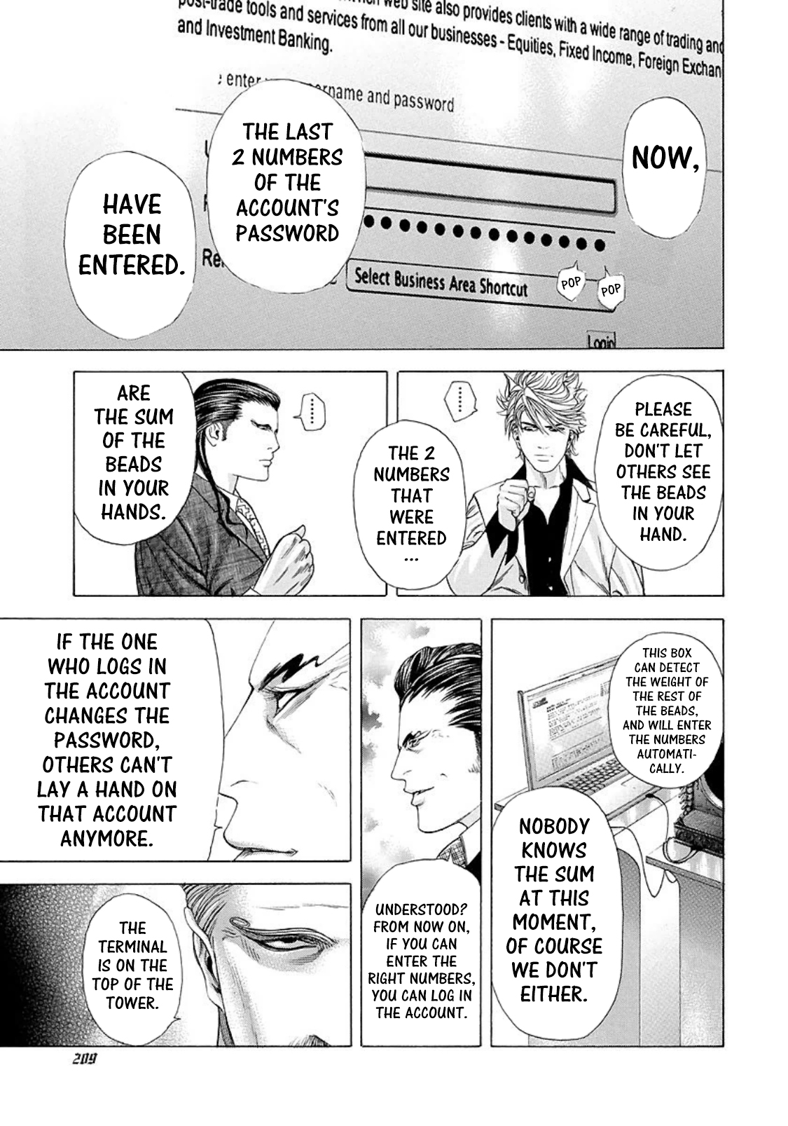 Usogui chapter 208 page 17