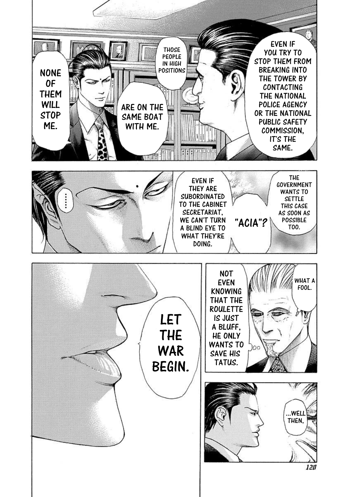 Usogui chapter 215 page 2