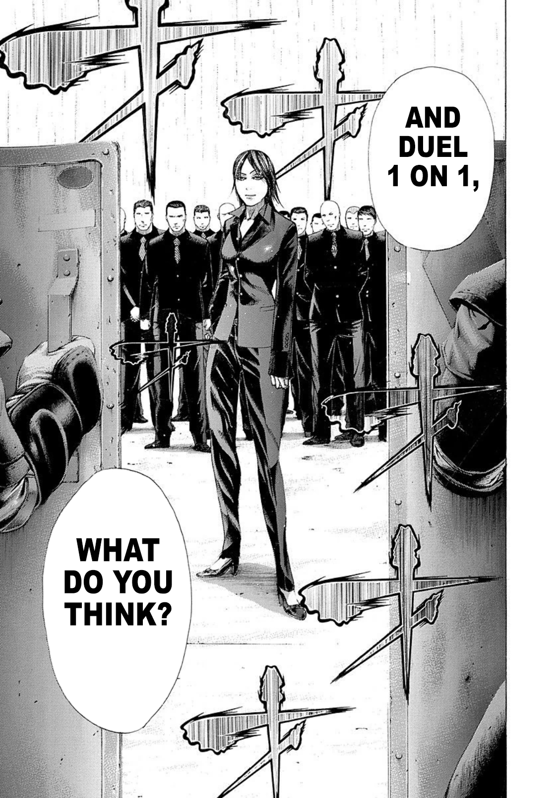 Usogui chapter 217 page 5