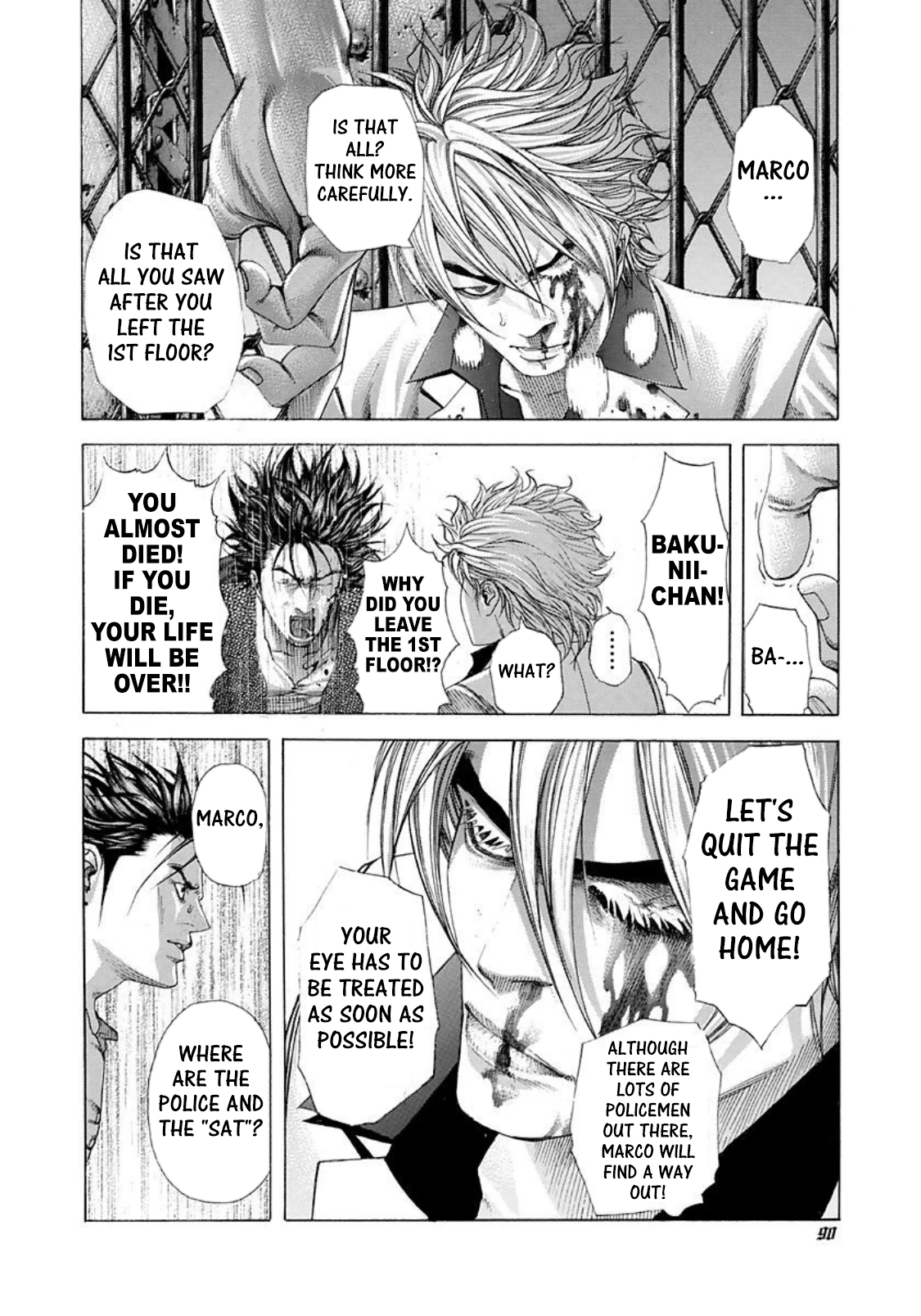 Usogui chapter 224 page 10