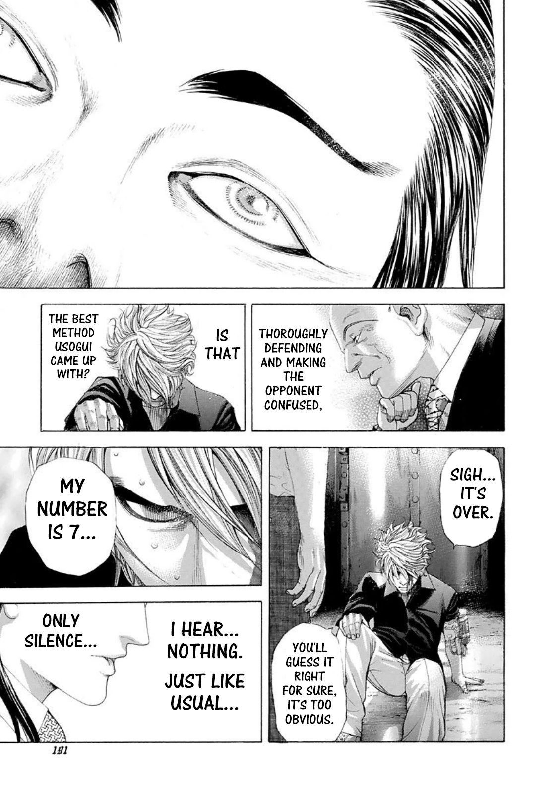 Usogui chapter 229 page 17