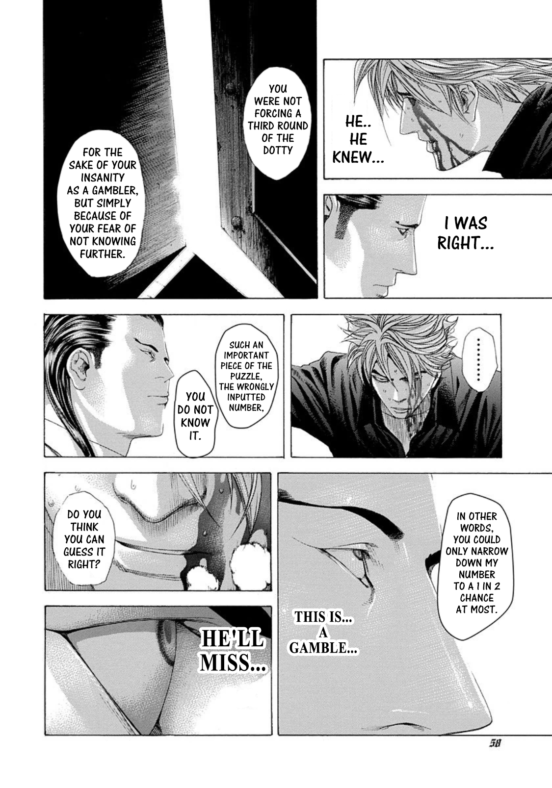 Usogui chapter 233 page 16