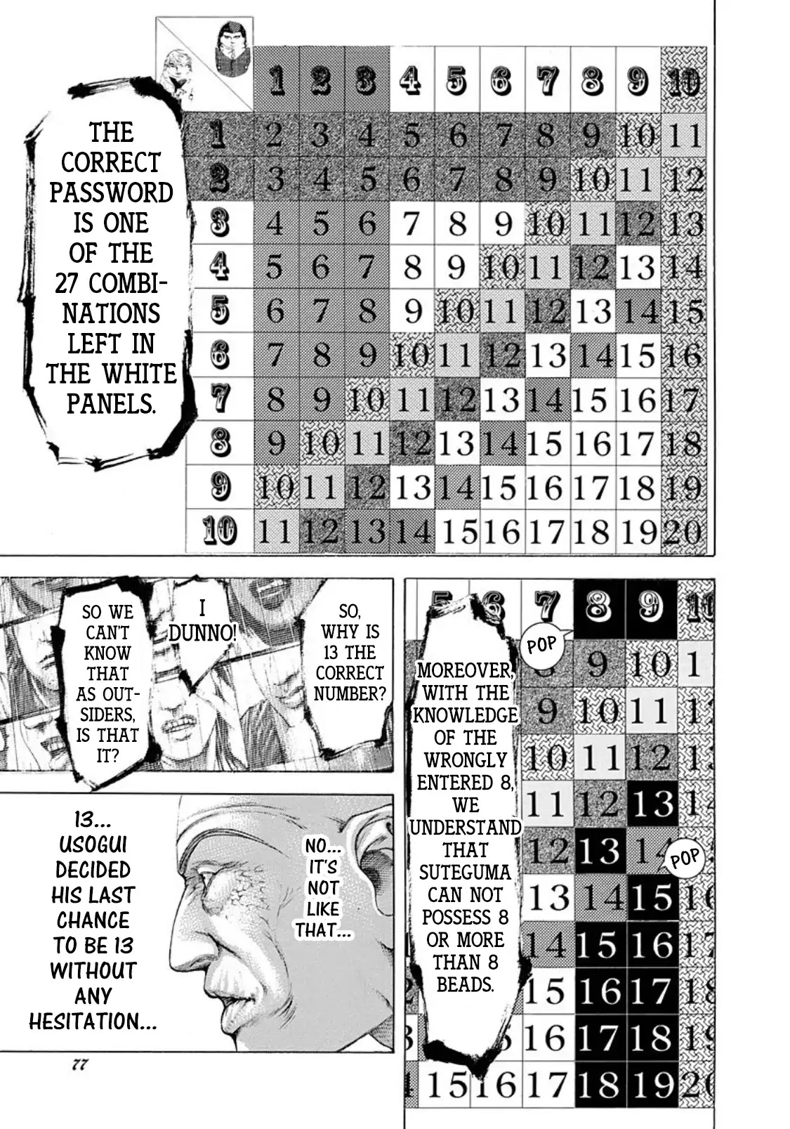 Usogui chapter 234 page 16