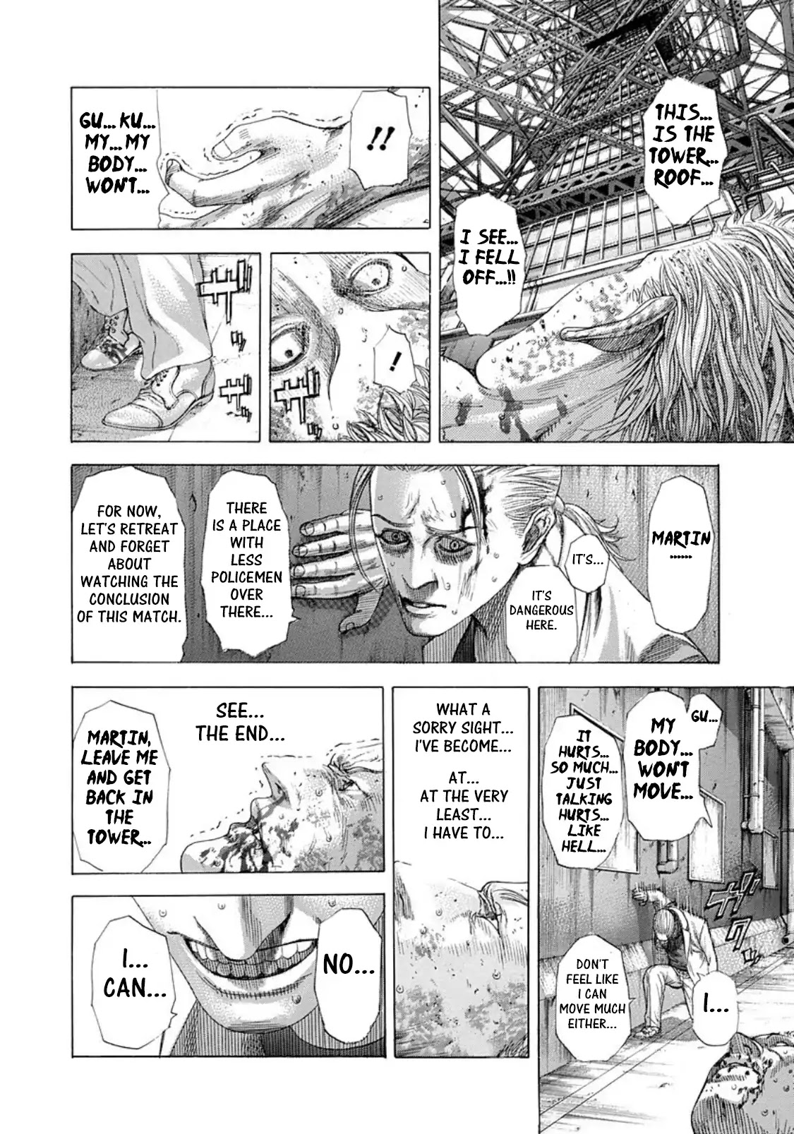 Usogui chapter 255 page 14