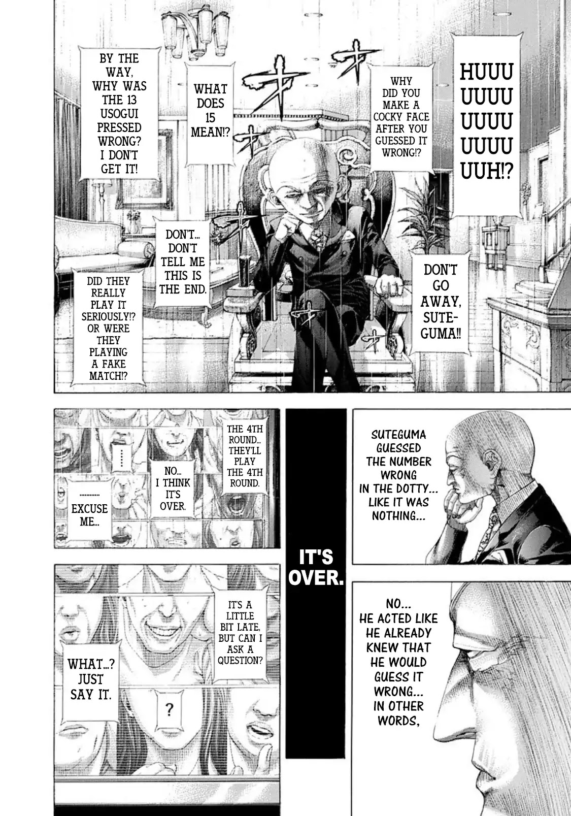 Usogui chapter 258 page 10